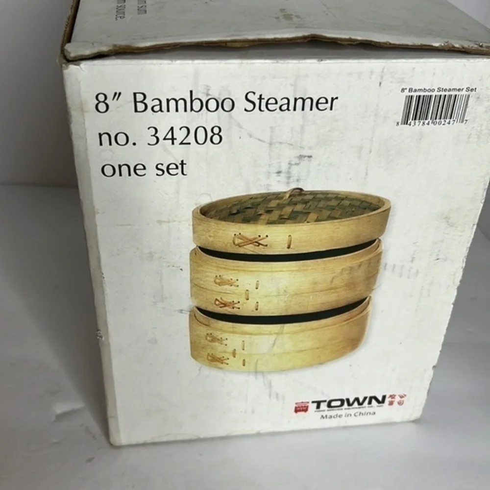 TOWN, 8 INCG BAMBOO STEAMER